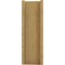 Ekena Millwork 8-in W x 12-in D x 24-in H Funston Slat Rough Cedar Woodgrain TimberThane Outlooker, Primed Tan OUTUR080X12X24FST24RCPR - alternate 2